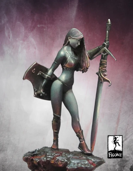 [Loong Way Miniatures] Figone Desesperancia 38 мм (не inculd основание) полимерная миниатюра|Аксессуары