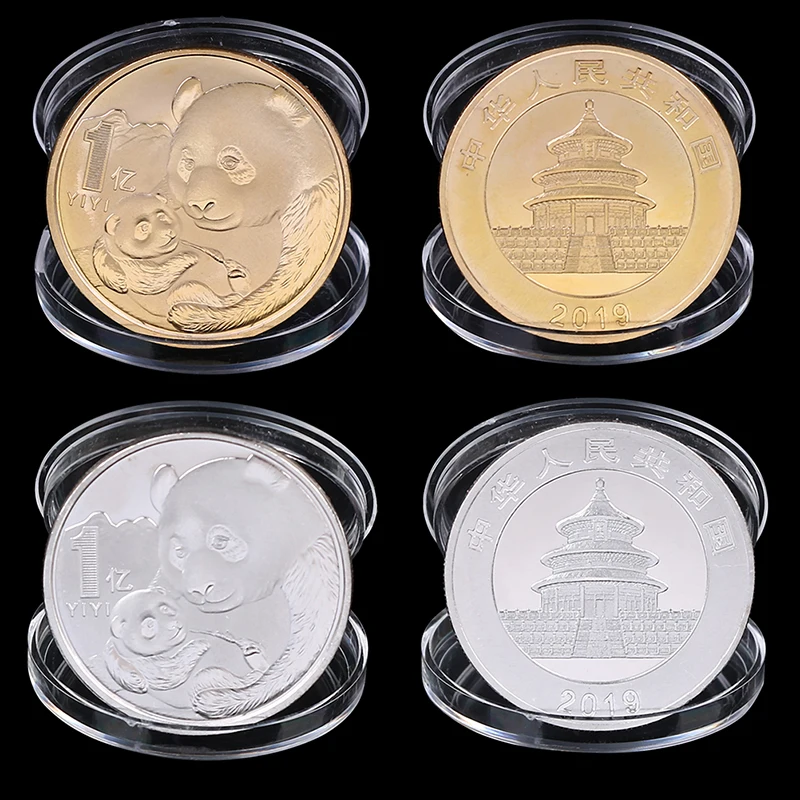 2019 China Panda Commemorative Coin Souvenir Coin Art Collection New Year Gifts