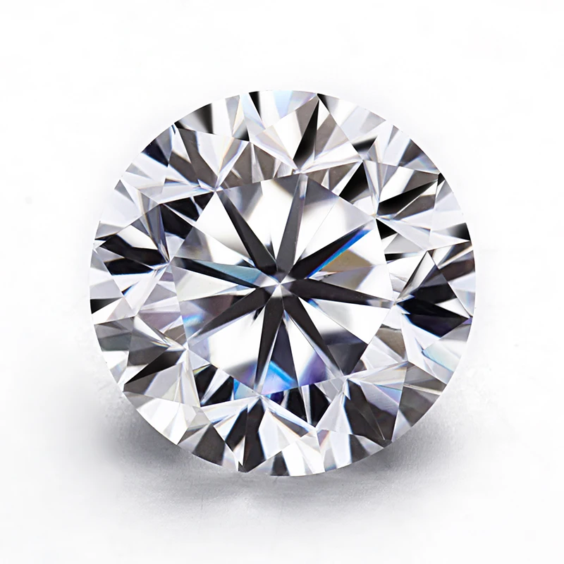 Круглые бриллиантовые огранки 0.5ct 5 0 мм EF белого цвета VVS1 тестовое положительное