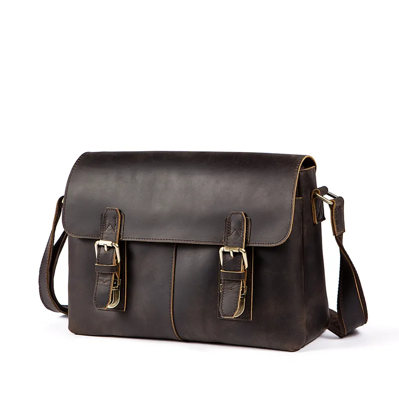 Мужской Для мужчин винтажный портфель из натуральной кожи Для мужчин сумка Повседневное сумка для ноутбука Бизнес сумка мужская Для