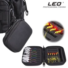 16*11*5 см большой Рыболовная Сумка черный рыболовная приманка сумка для хранения Ложка Fly приманка Мормышка контейнер рыболовные снасти сумка аксессуары