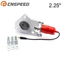 CNSPEED 2,2" Y труба электрическая система выпуска вырезает комплект подходят комплекты дистанционного управления автомобиля глушитель аксессуар/выхлопная YC100415-225