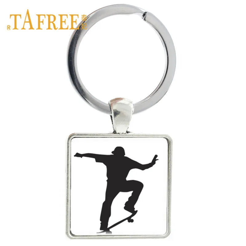 Key Pendant Skates Key Chain Pendant Skate Key Ring Chain Holder Keychain Skate Men