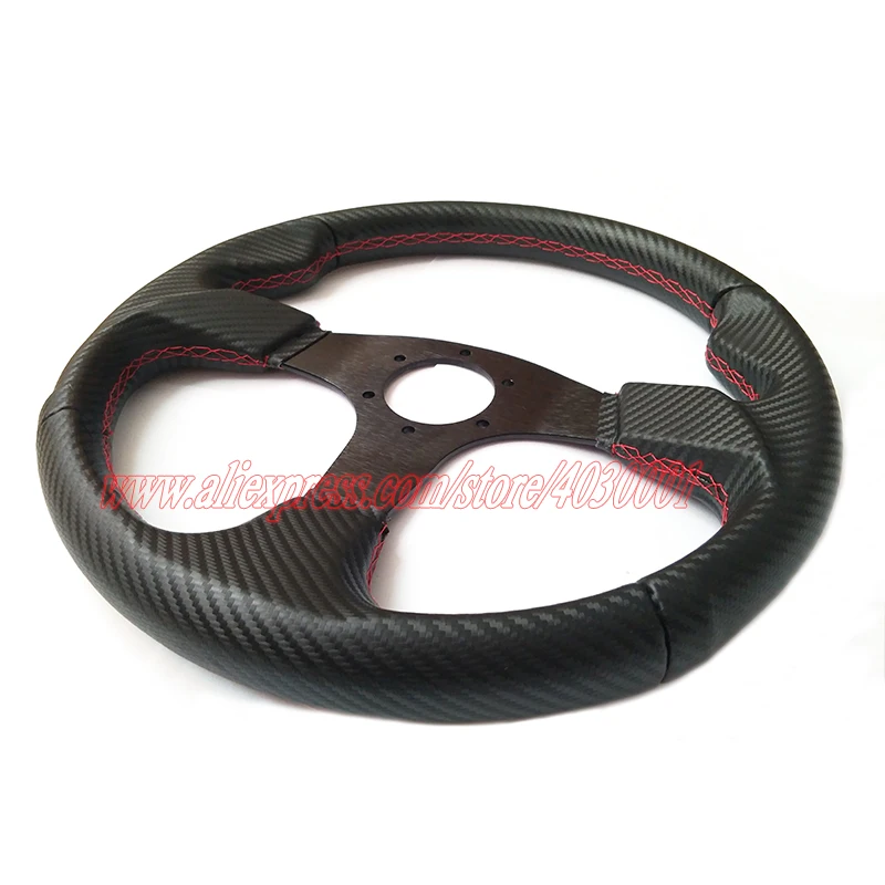 sport car steering wheel