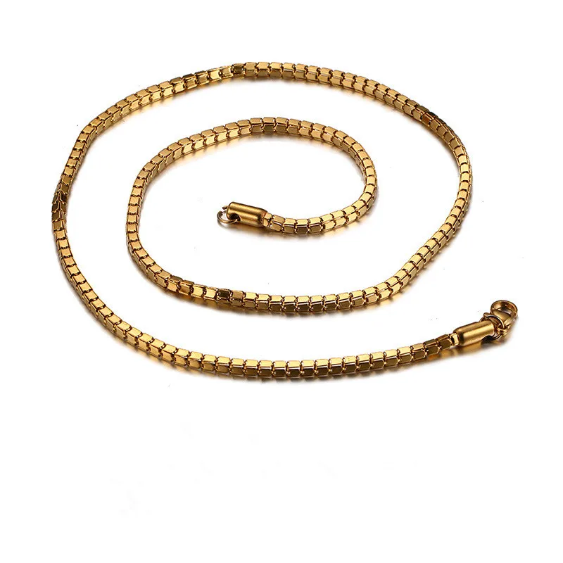 2016 Universal box earners chain gold chain jewelry accessories jewelry