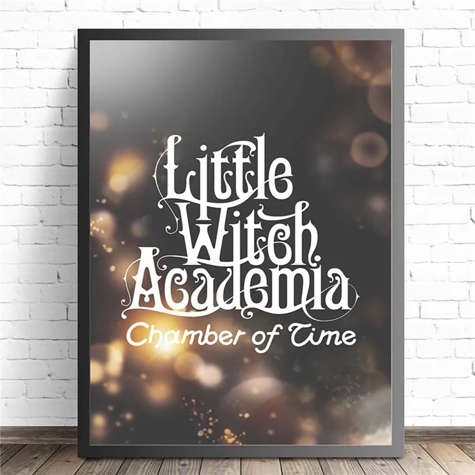 Canvas Wall Artwork HD Printing 1 Piece Little Witch Academia Anime Poster Home Decorative Modern Living Room Modular Picture | Дом и сад