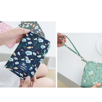 

Multifunction Credit Card Package ID Holder PVC Waterproof Travel Passport Wallet Storage Organizer Clutch Money Bag