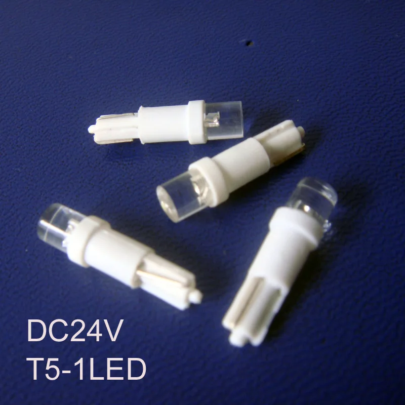Высокое качество 24V T5 светодиодный 24VDC лампа светильник W3W индикаторная DC24V