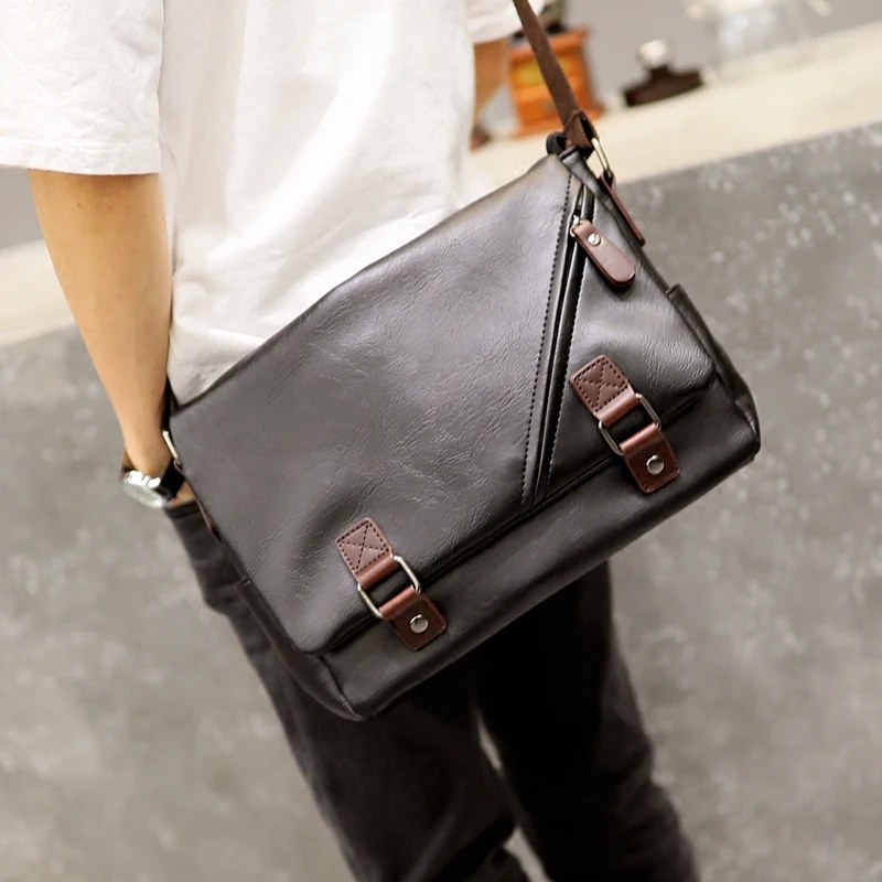 Корейская мужская дорожная сумка для отдыха Tidog через плечо|leisure bag|shoulder bagsbag satchel |