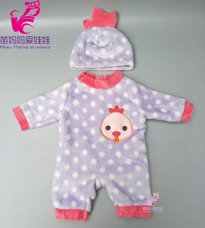 Кукольное пальто для 43 см, детская кукольная одежда из кораллового флиса, Одежда для животных для 18 дюймов, кукольная куртка для девочек, игрушечная одежда - Цвет: A6