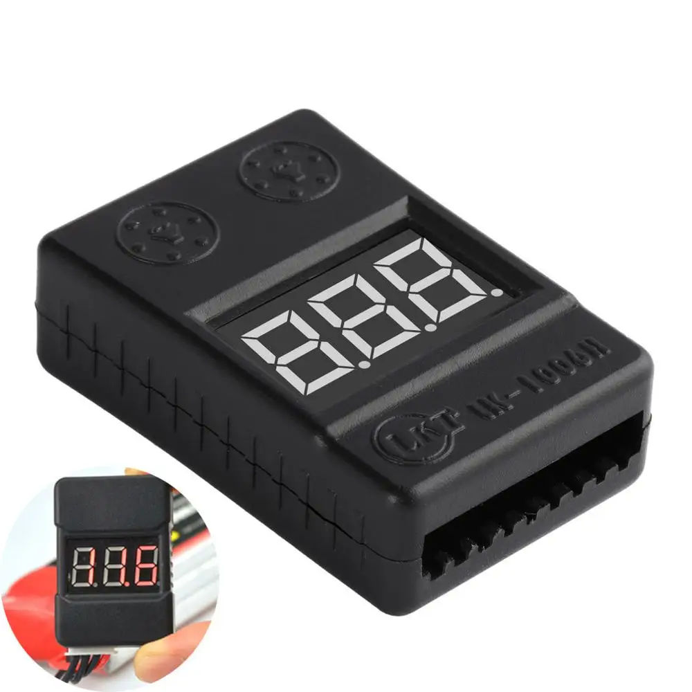 Специальный тестер напряжения батареи Lipo BX100 1 8S/низкое напряжение Вибрация с