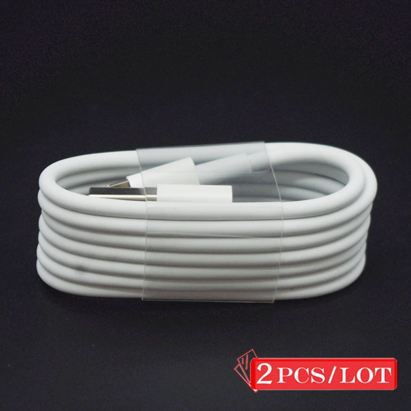 

2PCS 8pin Data Sync USB Cable for iPhone 5S 8 Charger Cable for iPhone 6 6s 7 7S plus iPad air pro mini USB for iPhone X Charge