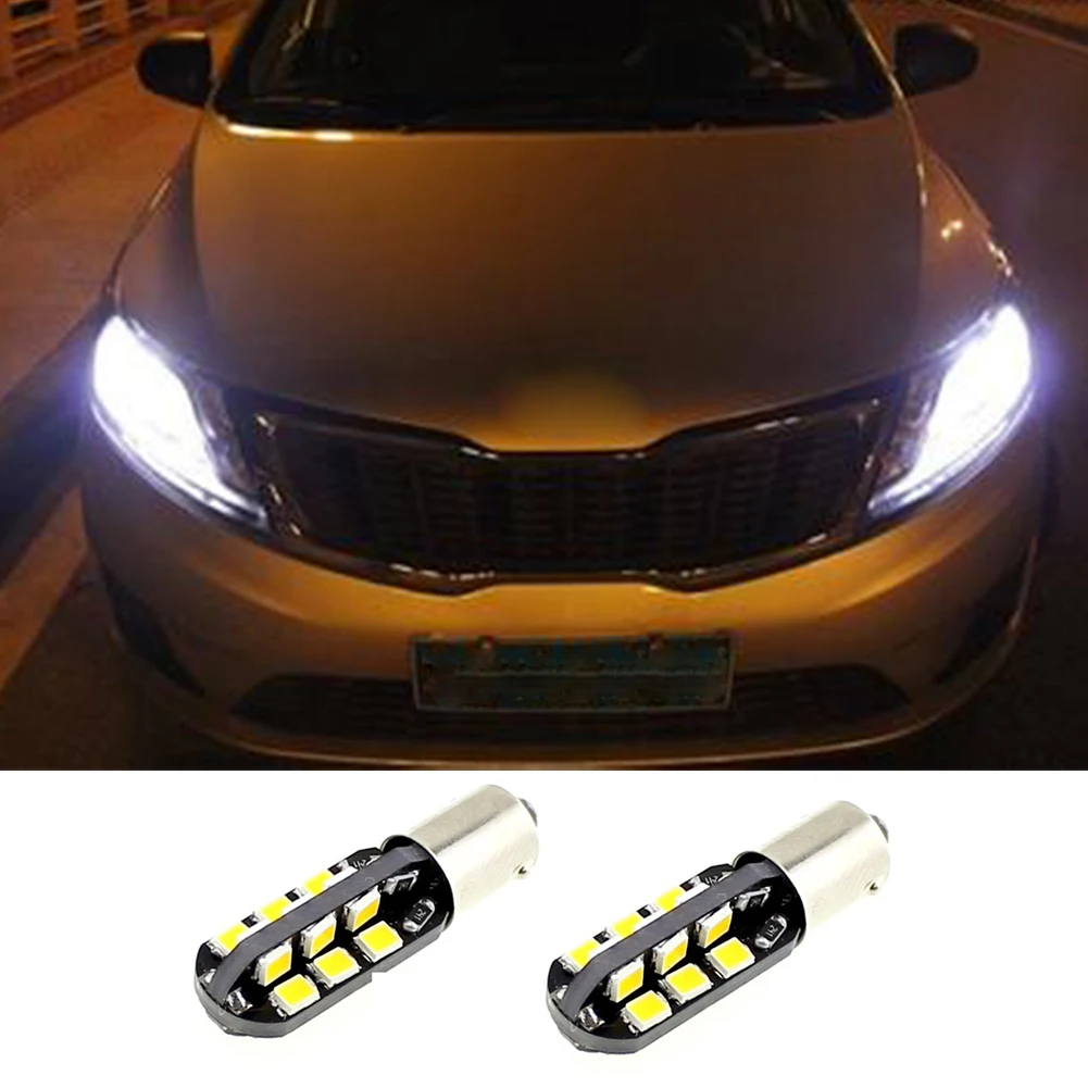 2 шт./лот Canbus ba9s светодиодный 27smd 2835 Светодиодный автомобильный свет лампы t4w 2835smd