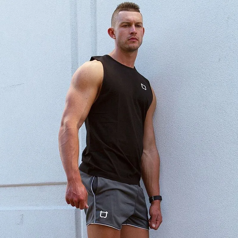Спортивная Для мужчин шорты лето Running s джоггеры тренировки спортивные штаны
