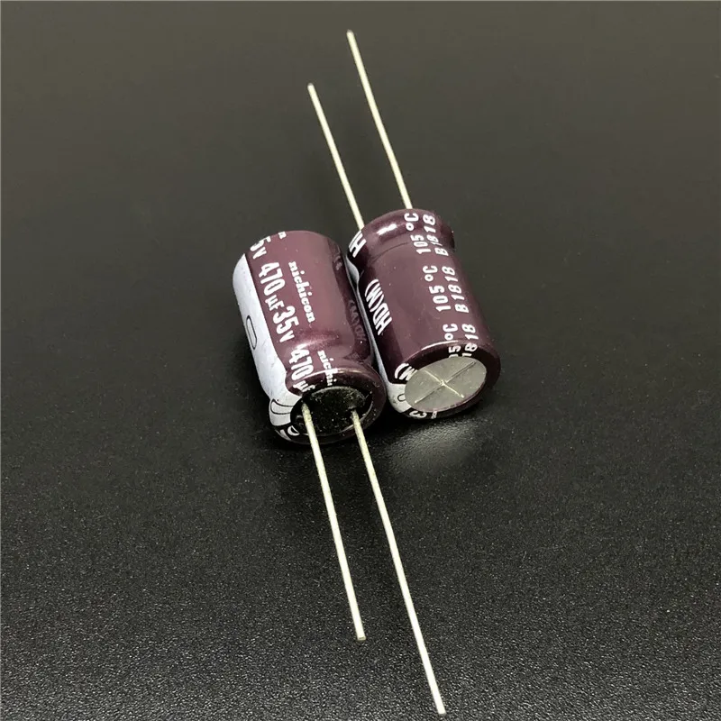 10 шт./100 шт. 470 мкФ 35 в NICHICON HD серия 10x16 мм Супер Низкое сопротивление 35V470uF