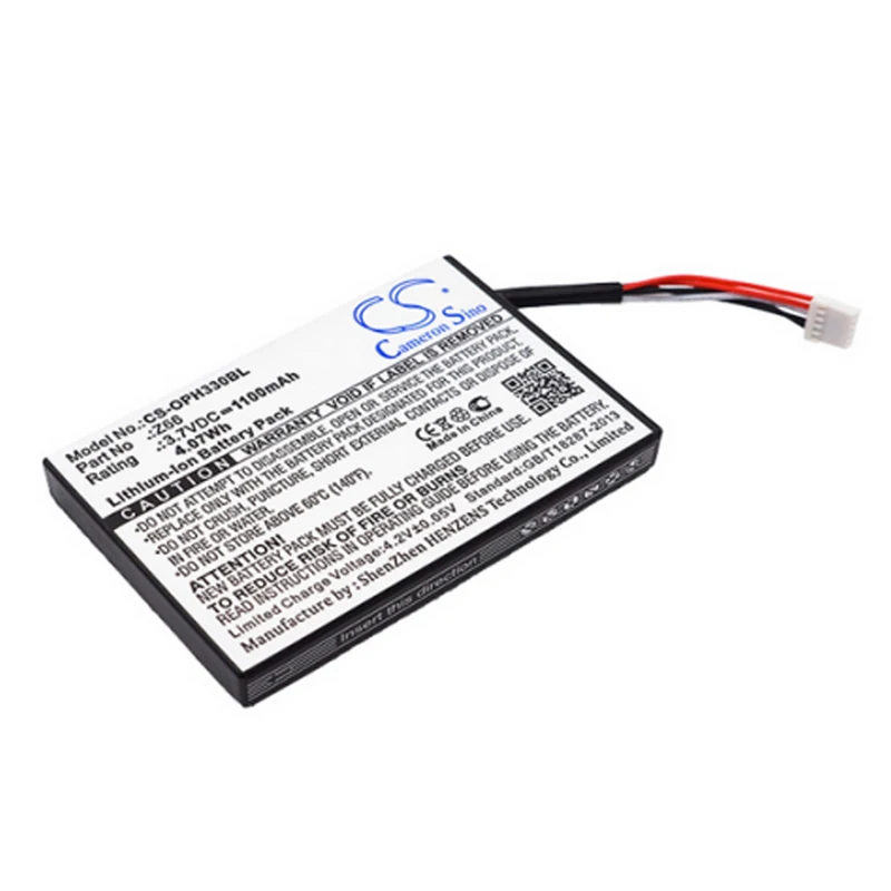 

1100mAh / 4.07Wh New Battery For Opticon OPC-3301i OPI-3301 OPI-3301i OPR-3301 PDA Scanner Parts
