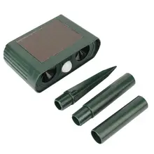 На солнечной энергии открытый светодиодный светильник для газона ультра звуковая мышь насекомых Репеллент садовые фонари Уличные