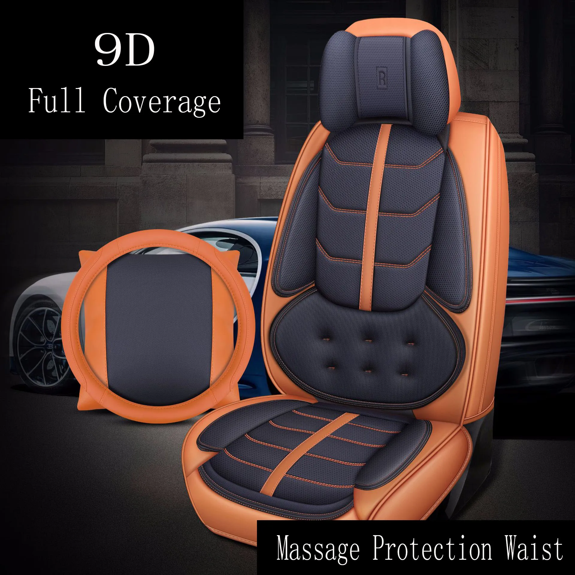 

Car seat cover made for Toyota Highlander Land Cruiser 200 5D full cover car styling rugs carpet case liners (2007-)