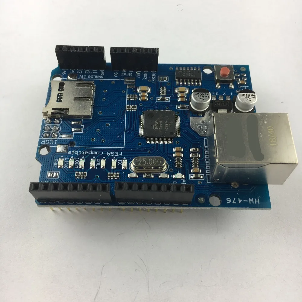 

Thinary Electronic 1pcs Shield Ethernet Shield W5100 R3 UNO Mega 2560 1280 328 UNR R3 W5100 Development board