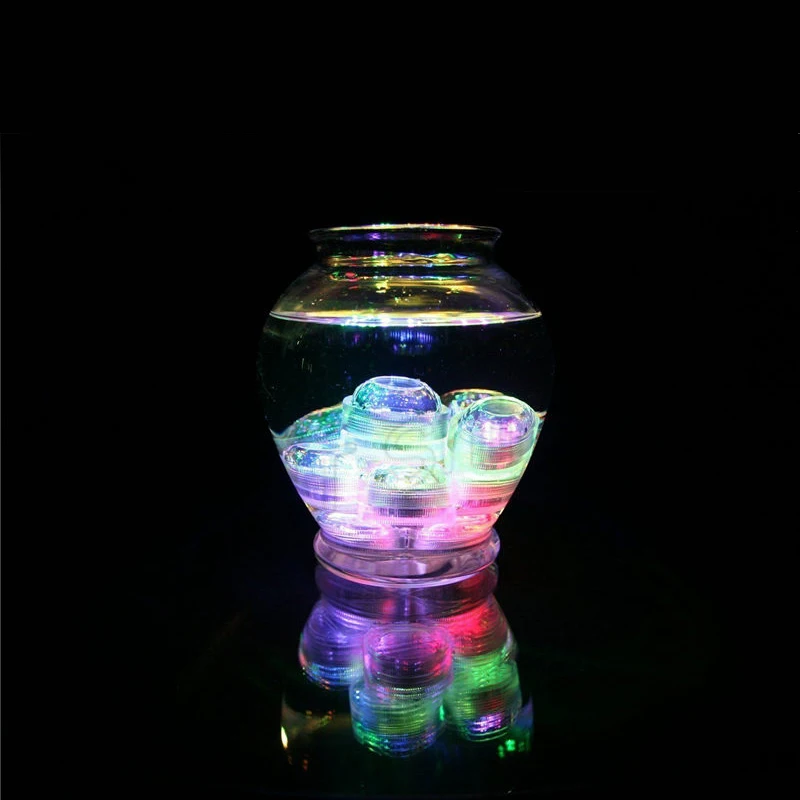 10 шт./лот с дистанционным управлением подводный водонепроницаемый светодиод мини-огни для китайских круглых бумажных фонарей Свадебная вечеринка Цветочные шары