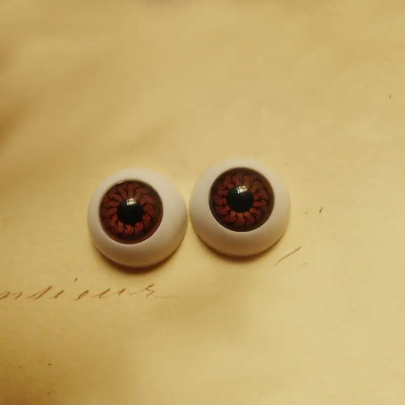 new arrival top sale 8pcs eyes eyeballs for into mask skull halloween props party pack half