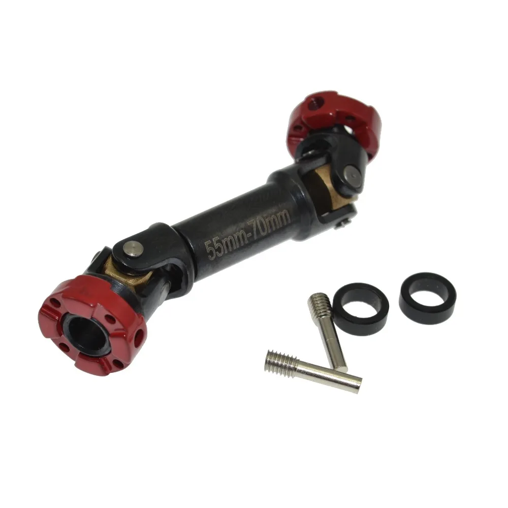 

RC Metal 55MM-70MM Drive Shaft for 1/10 AXIAL SCX10 Rock Crawler Parts Upgraded 1PCS