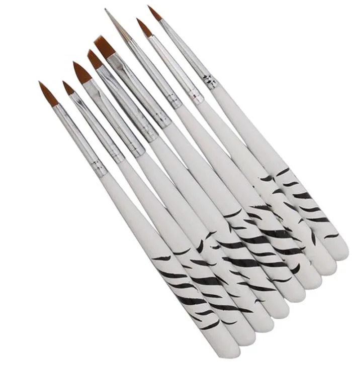 Набор кистей для рисования 8 шт./компл.|dot painting|brush nail artgel brush |