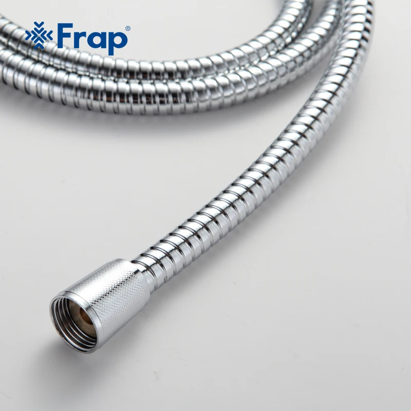 Frap 1.5 متر الفضة المقاوم للصدأ مرنة منتجات حمام اكسسوارات الحمام دش خرطوم السباكة خرطوم النارجيلة f43 Frap 1.5 متر الفضة المقاوم للصدأ مرنة منتجات حمام اكسسوارات الحمام دش خرطوم السباكة خرطوم النارجيلة f43
