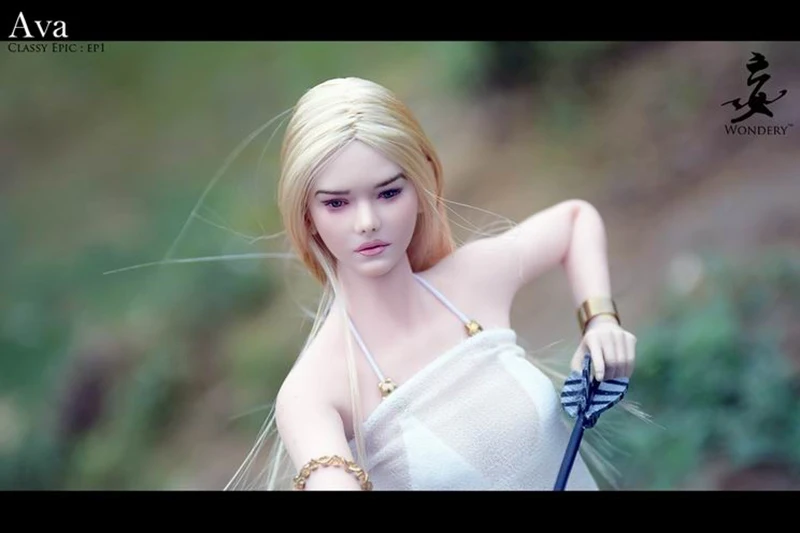 WONDERY 1/6 Ep01/Ep02 Daeris эва Эльф Девушка глава лепить съемный уши for1:6 женской фигуры