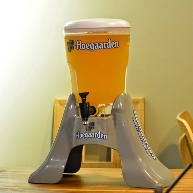 2.5 Liters Hoegaarden Beer Tower Dispenser with Ice Tube BT31in Other