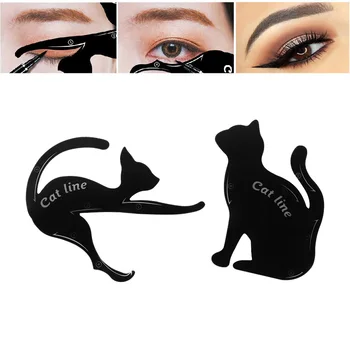 

Professional Eye Line Cat Stencils Eye Make up Tool Eyeliner Stencils Template Shaper Model Beauty Makeup Tool