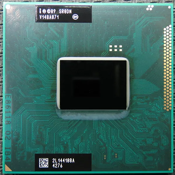 

Original Core i3-2350M Processor 3M Cache 2.3Ghz i3 2350M SR0DN PGA988 TDP 35W, Laptop CPU Compatible HM65 HM67 QM67