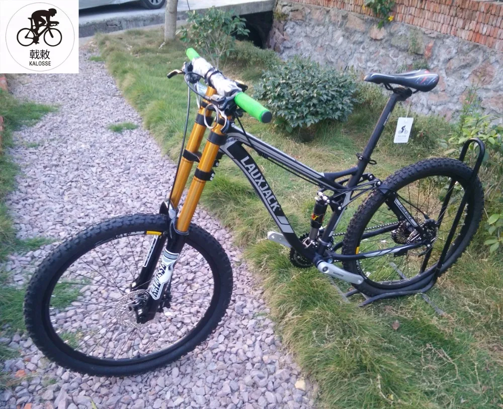 Top Kalosse 24 speed alloy frame M310 Full suspension frame DH/downhill mountain bike 26 inch mountain bicycle 5 Top Kalosse 24 speed alloy frame M310 Full suspension frame DH/downhill mountain bike 26 inch mountain bicycle 5