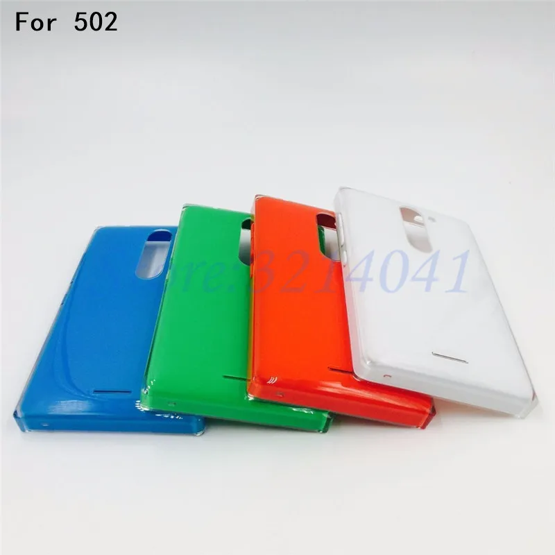 

New Battery Back Cover Housing Case For Nokia Asha 502 With Power Volume Buttons Repair parts