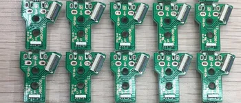 

5pcs/lot for ps4 jds-055 new controller usb charging charger socket port gamepad pcb board fjds-055 055