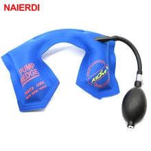 Синий KLOM НАСОС КЛИН слесарные инструменты u-образный Размер Авто Воздушный Клин подушка безопасности замок палочки набор открытый Автомобильный Дверной замок 22x14 см аппаратный инструмент