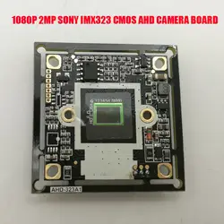 DIY 3000TVL AHD 2MP 1080 P SONY IMX323 CMOS + 2441 H DSP аналоговая печатная плата системы видеонаблюдения Модуль камеры Бесплатная доставка