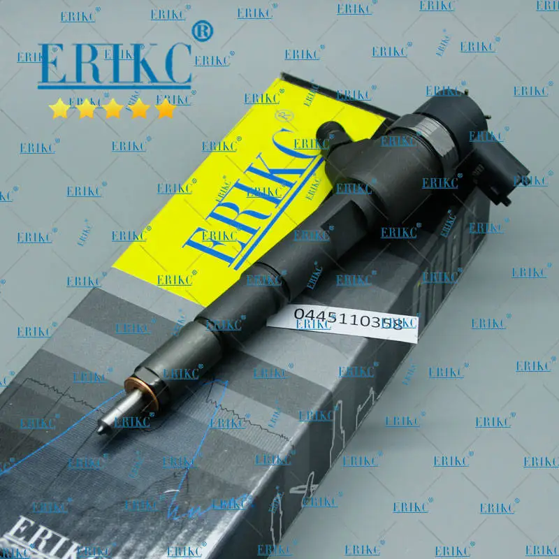 ERIKC 0445110358 дизельный двигатель Common Rail топливный инжектор 0 445 110 358 грузовик