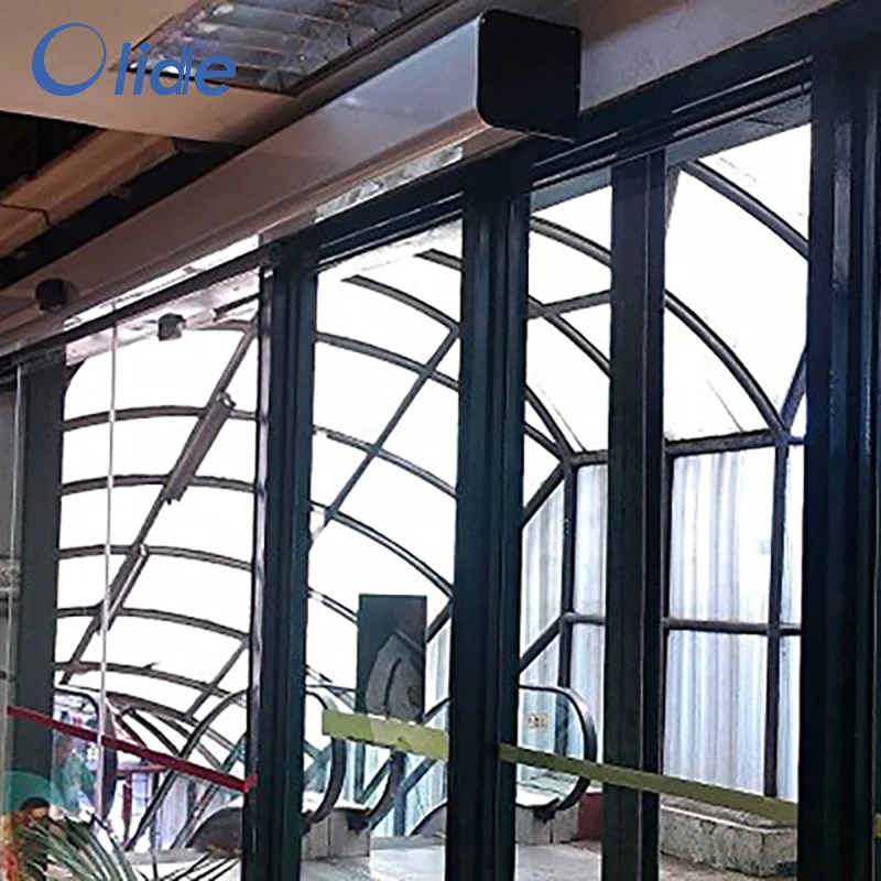 Automatic Pocket Sliding Door Opener With Aluminum Rail And Cover