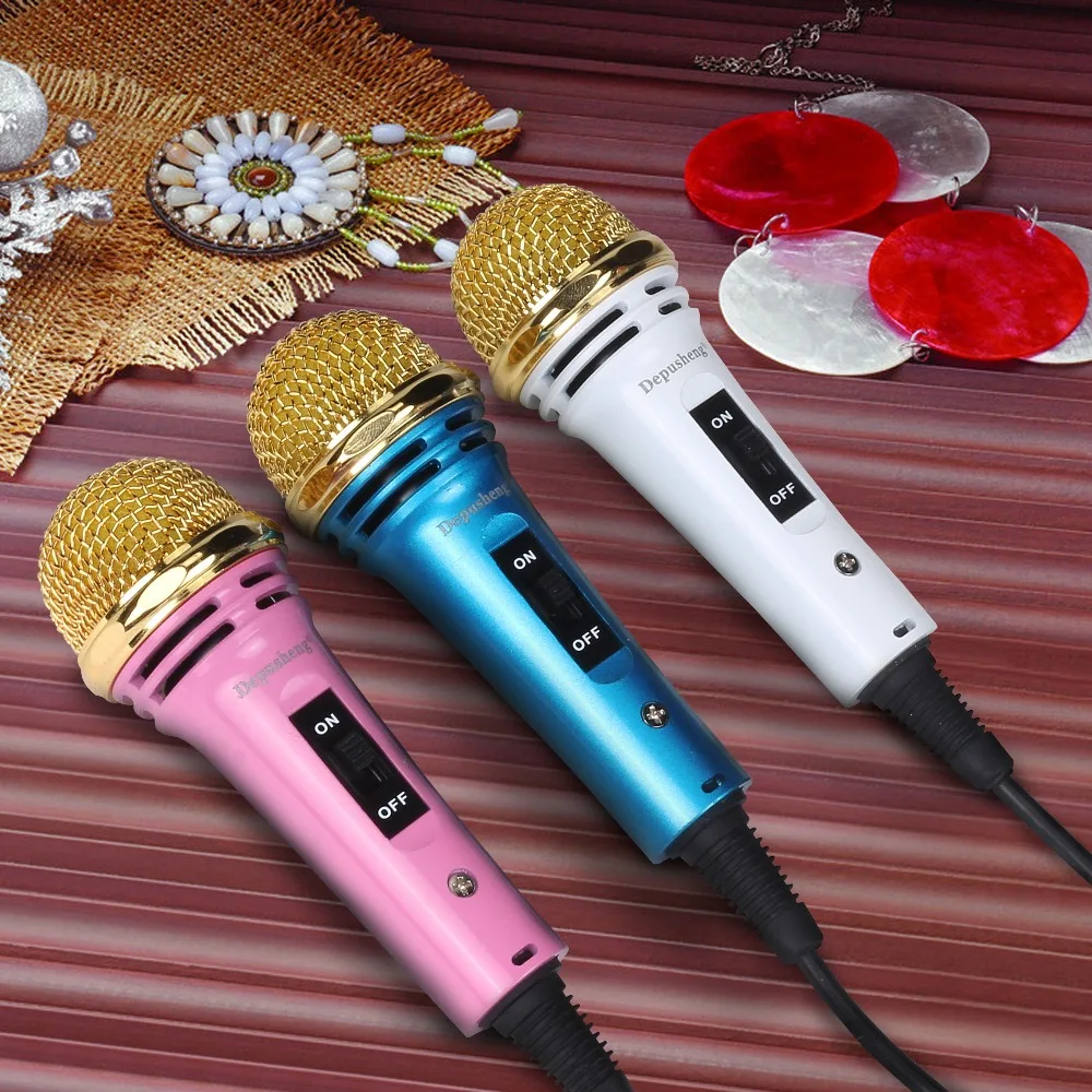 Cheap Mini Handheld Style Desktop Microphone For IOS Android Smartphone PC Laptop Chatting