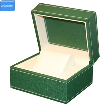 شراءصندوق مخصص جلدية ملونة ساعة شاشة عرض صناديق الحال WB1012 Uhrenbox Holz Caixa Contadora ، الصين صناديق التعبئة والتغليف مصنع بيع
