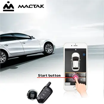 

MCATAK Car Alarm Compatible Starline Android System Remote Central Lock Keyless Entry PKE Start Stop Smartphone Remote