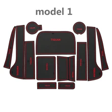 Car Styling Anti Slip Mat For Volkswagen VW TIGUAN 2010 2014 2015 2016 Interior Car accessory