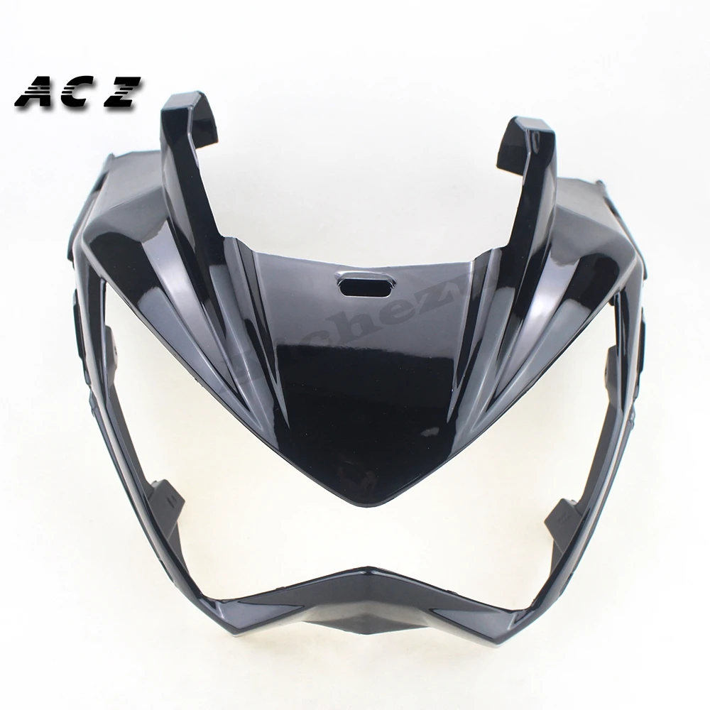 

ACZ Motorcycle Replacement ABS Black Front Upper Cowl Nose Fairing Fit For Kawasaki Z250 2013-2017 Z300 2014-2016