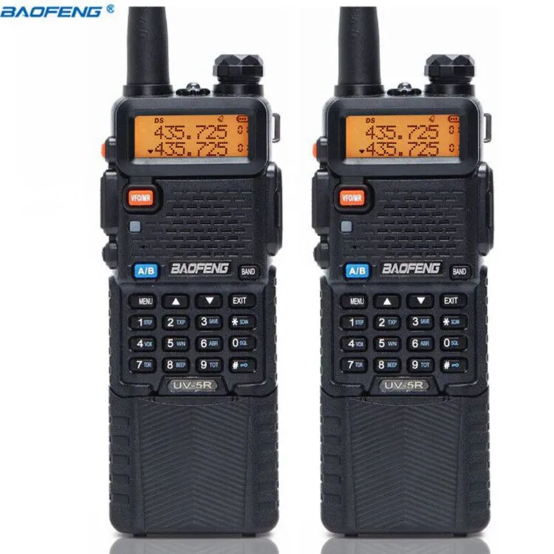 BaoFeng UV-5R 5 Вт с 3800 мАч длинной литий-ионной батареей двухстороннее cb ham радио двухдиапазонный VHF UHF UV5R трансивер рация