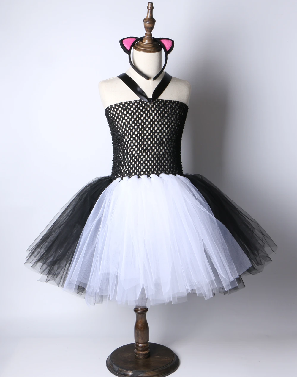 Urso Panda, gato Vestidos de Tutu Para