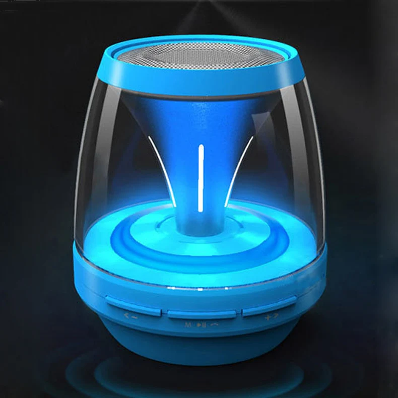

Subwoofer Wireless Colorful Light Speaker Mini Plug-In Card Bluetooth Portable Speaker CX88