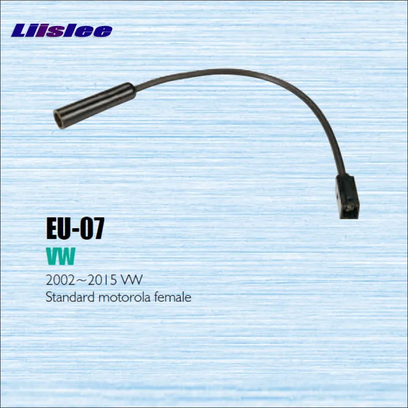 

For VW 2002~2015 Car Radio Antenna Adapter Cable Wire Aftermarket Stereo CD DVD GPS Installation Kits Accessories
