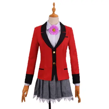 

Kakegurui Cosplay Costumes Jabami Yumeko Cosplay Clothing Yumemite yumemi Japanese Girl School Uniform Free Shipping