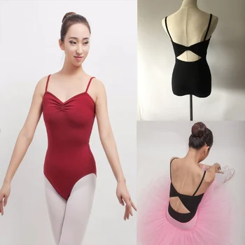 

Ballet Dance Leotard Adult High Quality Purple Gymnastics Costume Women Cotton Practice Dancing Clothes Ballet